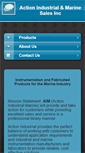 Mobile Screenshot of actionindustrialmarinesales.com